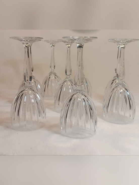 Other - Cristal d'Arques-Durand Set of 8 "Classic" Wine Glasses